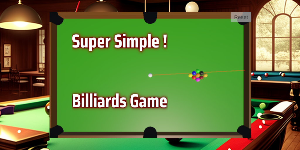 Super Simple Billiards Game